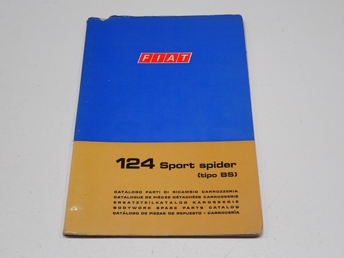 Fiat 124 sport spider - sport, tipo