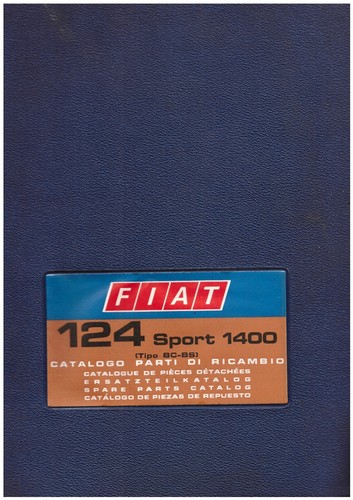 Fiat 124 sport 1400 - fiat,
